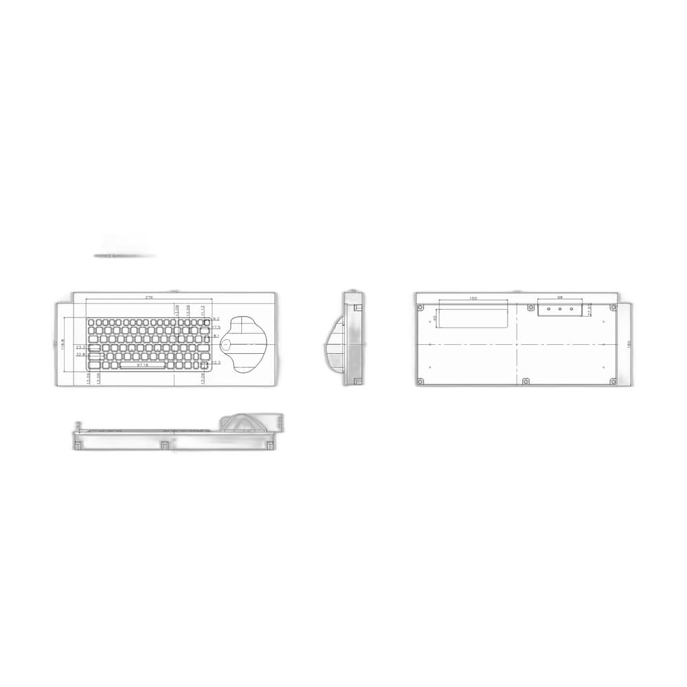 D-5608 Marine Industrial Keyboard image 5