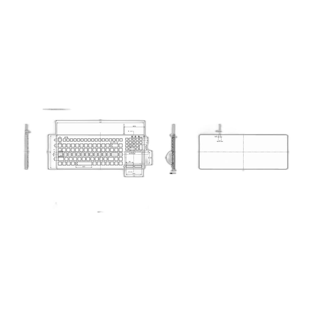 D-6206 Silicone Industrial Keyboard image 5