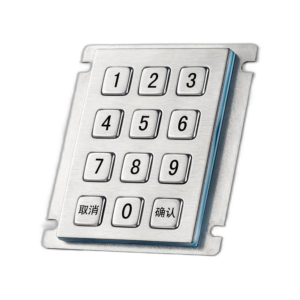D-8208J-1 Metal Industrial Keyboard image 3