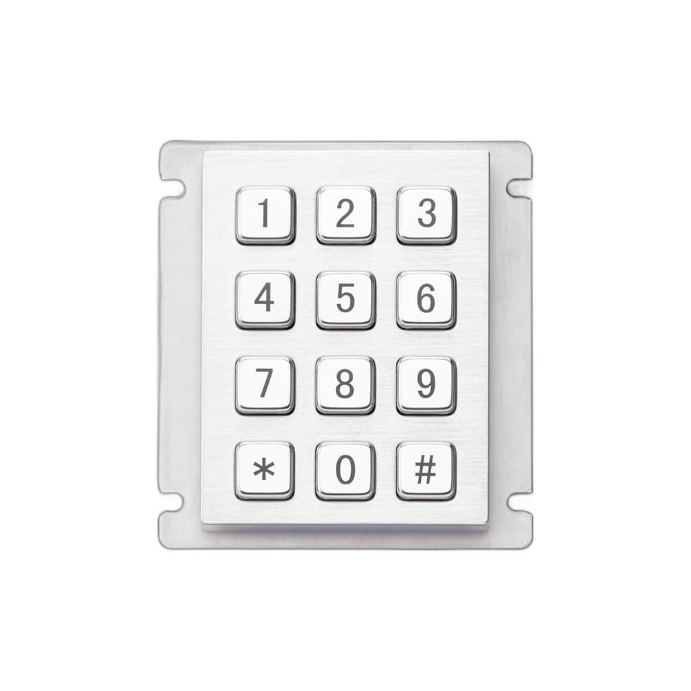 D-8208J-2 Metal Industrial Keyboard image 1
