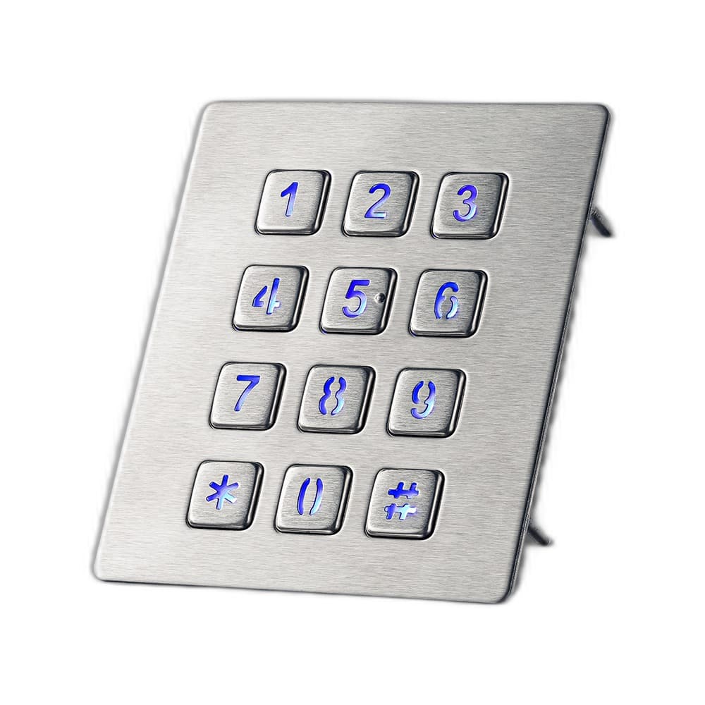 D-8208J-BG Metal Industrial Keyboard image 3