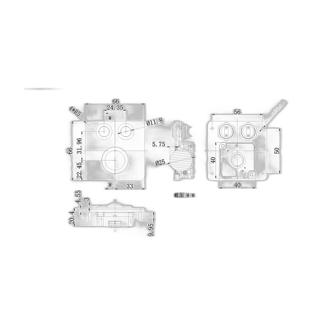 D-8338 Industrial Trackball Mouse image 5