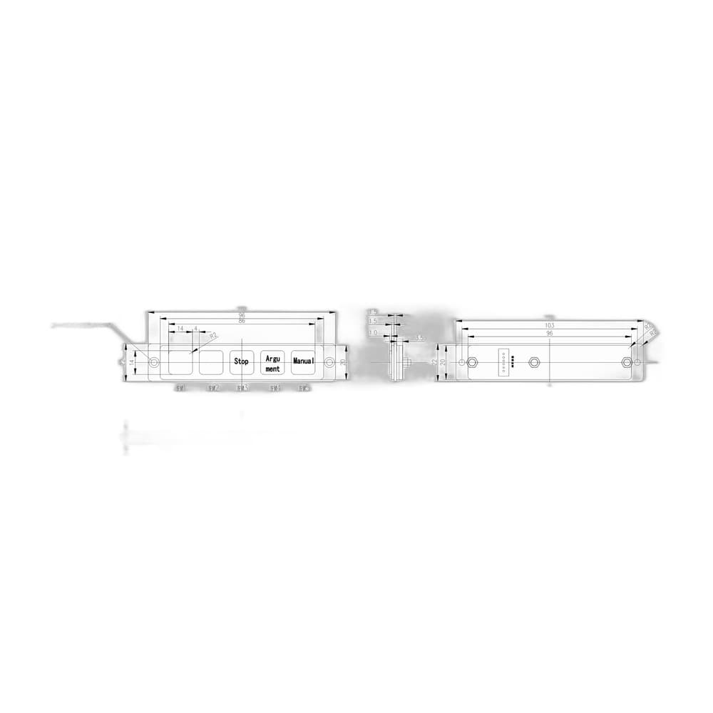 D-8518 Metal Industrial Keyboard image 5