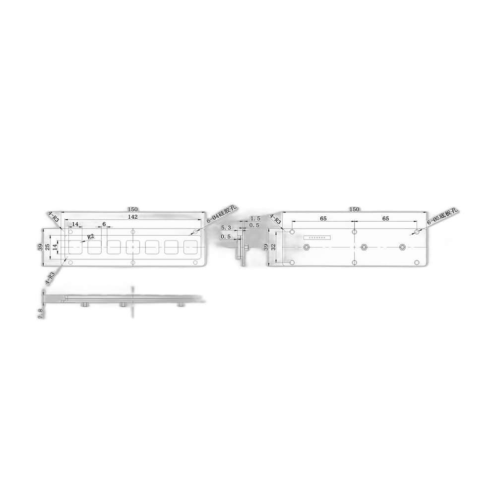 D-8519 Metal Industrial Keyboard image 5