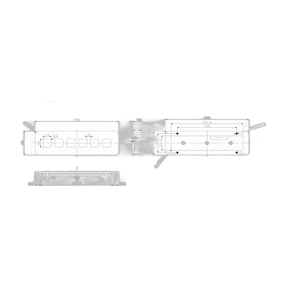 D-8586 Metal Industrial Keyboard image 5