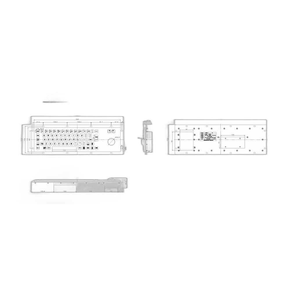 D-8602Ex Hazardous-Area Industrial Keyboard image 5