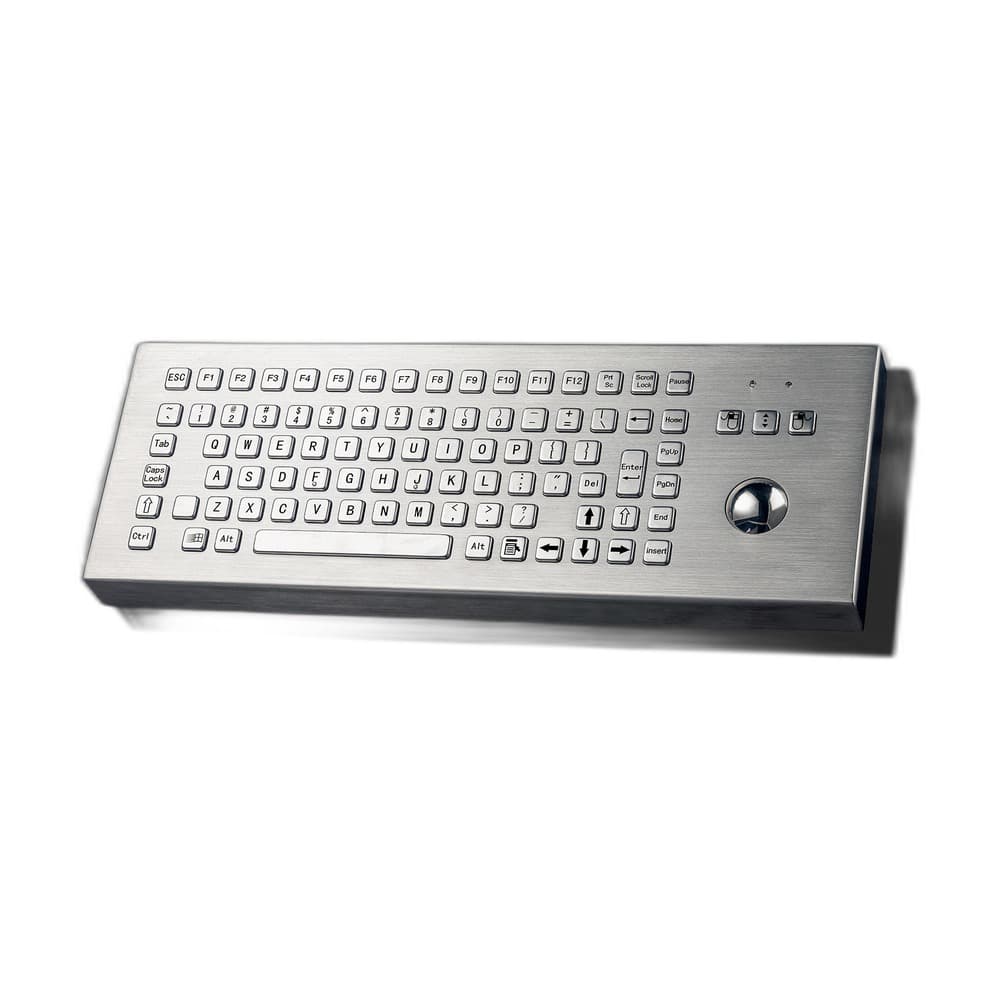 D-8606DESK Desktop Metal Industrial Keyboard image 3