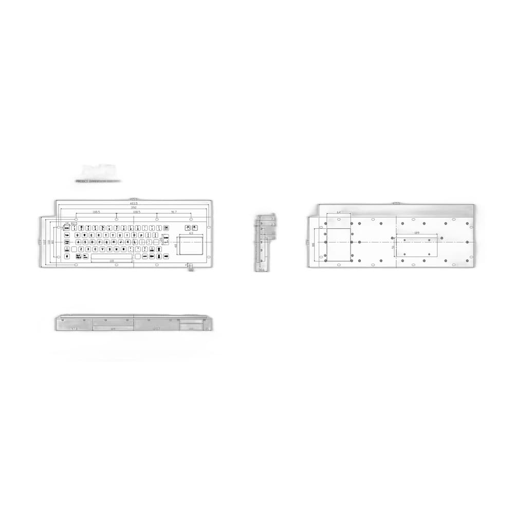 D-8607Ex Hazardous-Area Industrial Keyboard image 5