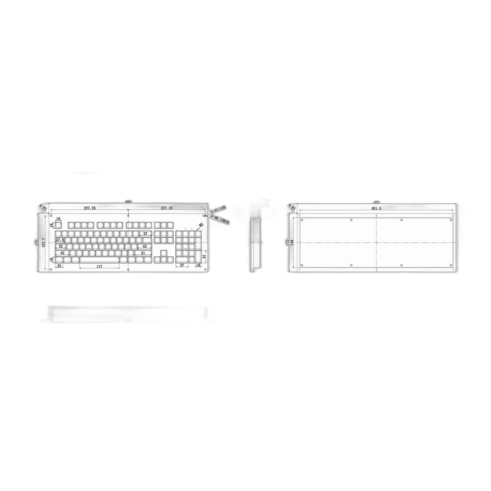 D-8666 Marine Industrial Keyboard image 5