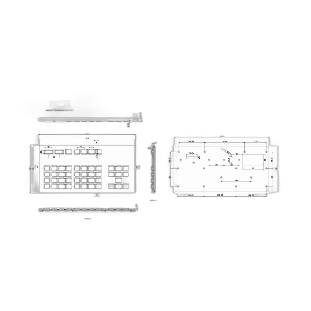 D-8679 Silicone Industrial Keyboard image 5