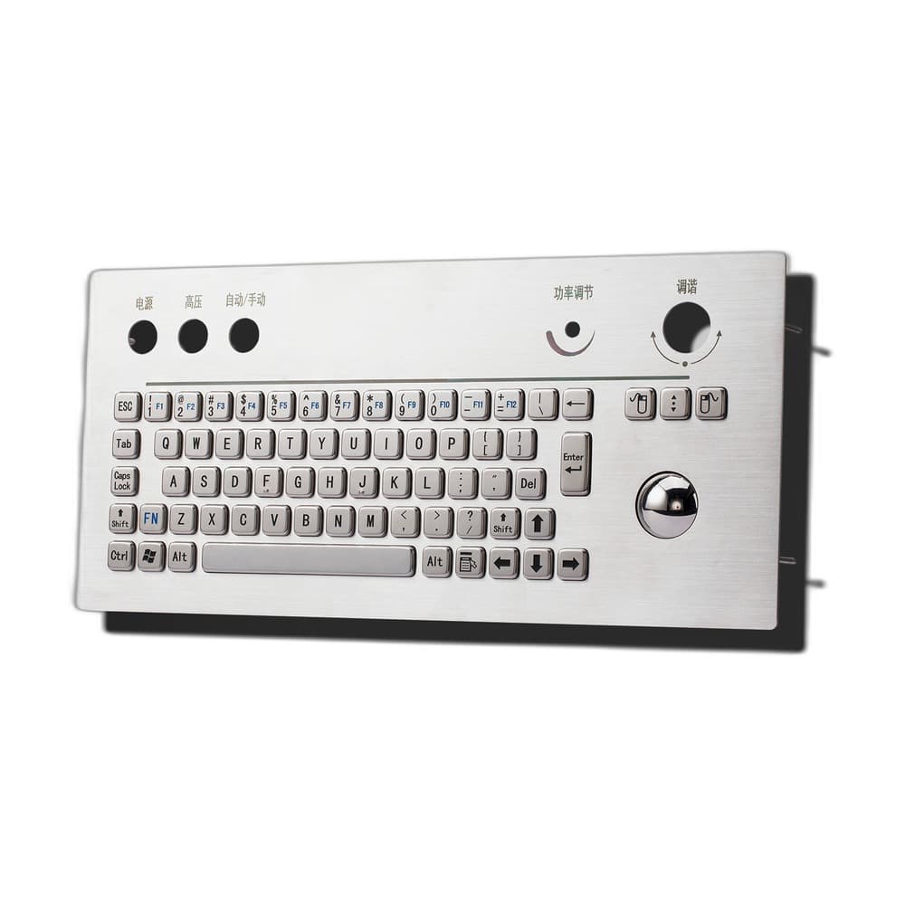 D-8691 Custom Metal Industrial Keyboard image 3