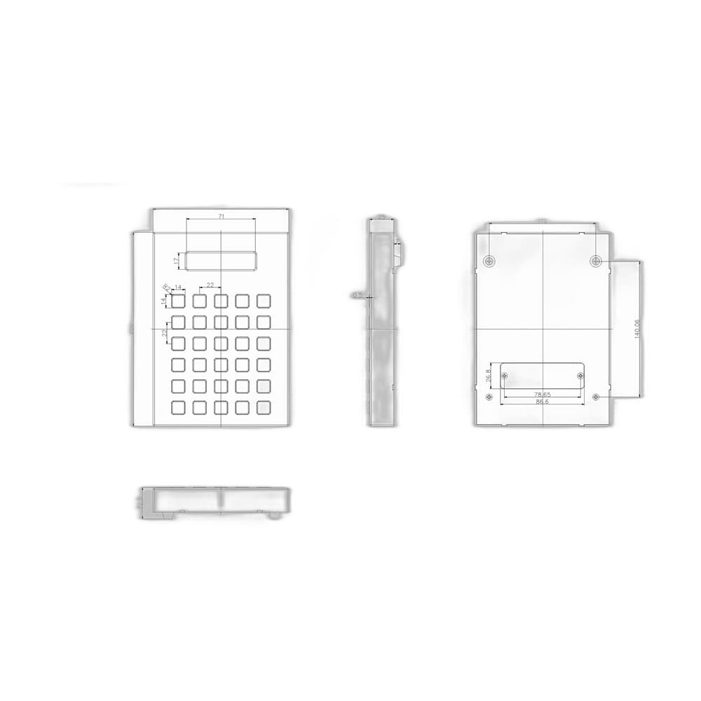 D-89168 Industrial Metal Calculator image 5