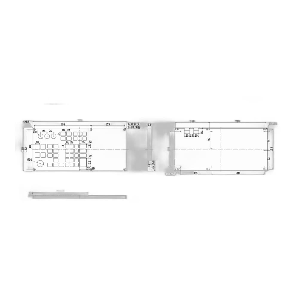 D-8922 Custom Semiconductor Equipment Keyboard image 5
