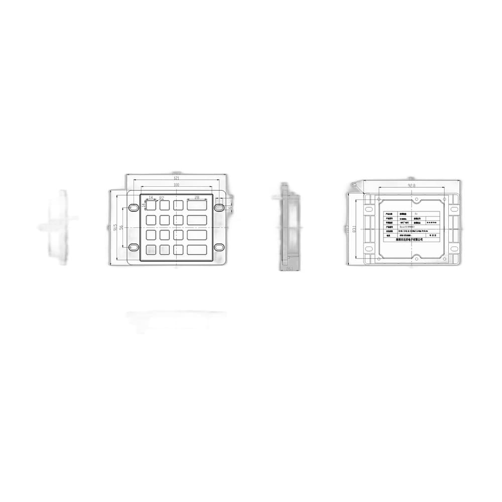 D-8988Ex Hazardous-Area Industrial Keyboard image 5