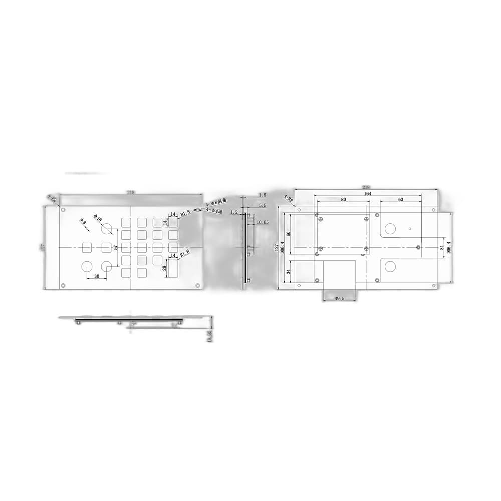 HY-20KEY-S2 Special Industrial Keyboard image 5